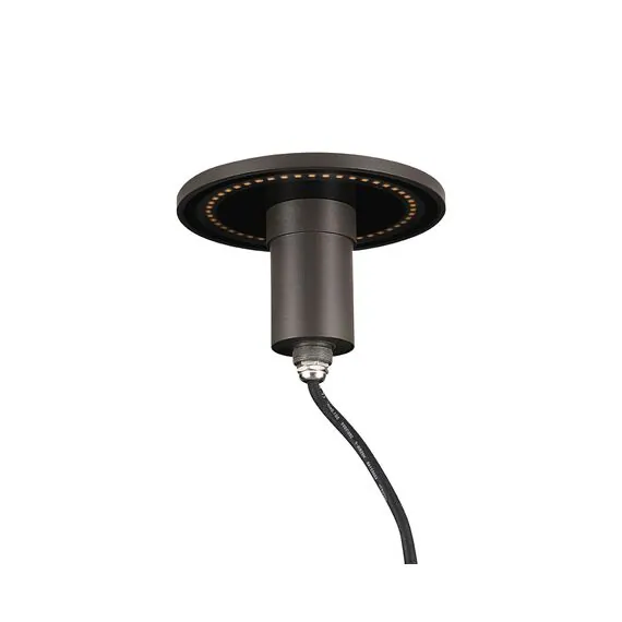 Donolux DL20523W7DG Ландшафтный светильник устанавливаемый на стойку Pillar900DG DL20523/Pillar326DG DL20523 IP65, D150 мм, 7Вт, 3000К, темно-серый, изображение 3