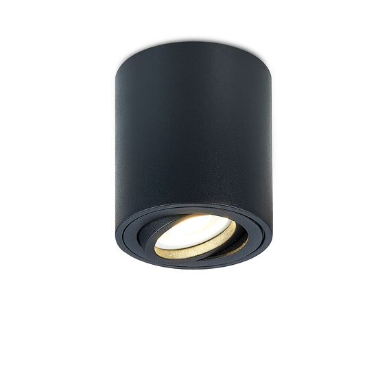 Donolux DL18613R1B Накладной светодиодный светильник, GU10, D80хH90 мм, IP20, черный, без лампы, изображение 4