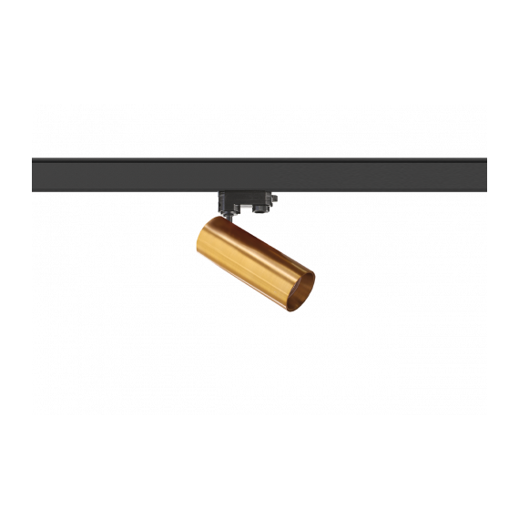 Donolux DL18895R1BBrass Track Светильник трековый, GU10, D57хH202мм, IP20, черный-латунь, без лампы