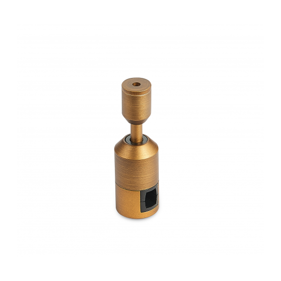 Donolux Single Stand BBr DL20224 Donolux Magnet Modular System «CODE 1.2», стойка с одиночным фиксатором, H95 мм,  темная бронза