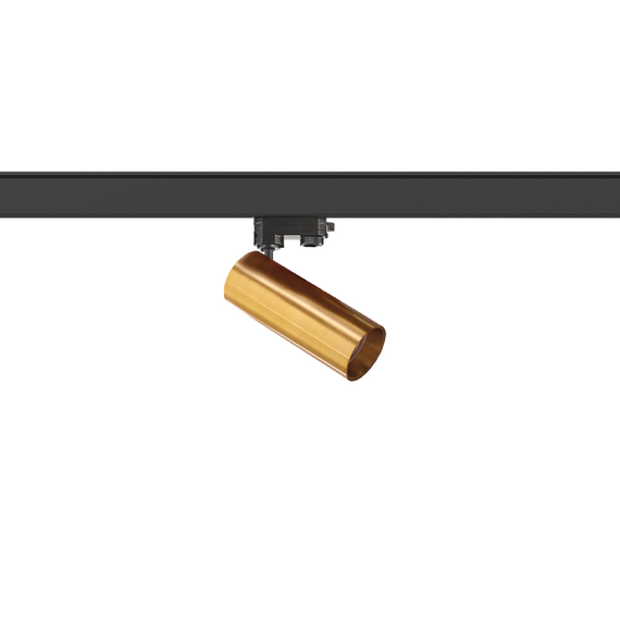 Donolux DL18895R1BBrass Track Светильник трековый, GU10, D57хH202мм, IP20, черный-латунь, без лампы, изображение 2