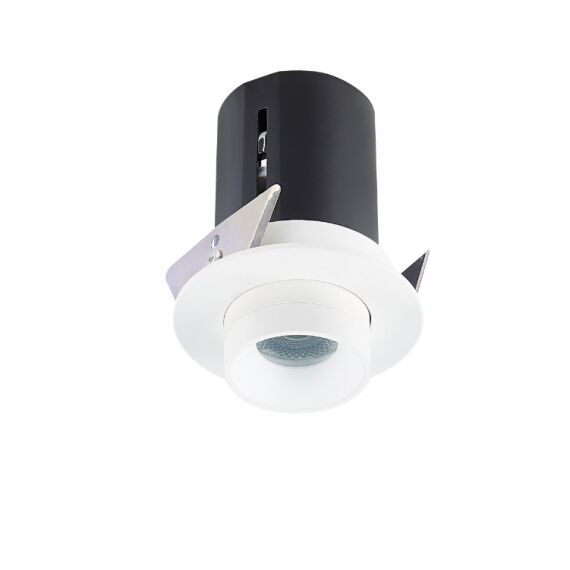 Donolux DL20151R3W1W Светильник встраиваемый,3Вт, D55xH60мм, 160Лм, 24°, 3000К, IP20, Ra >90, белый