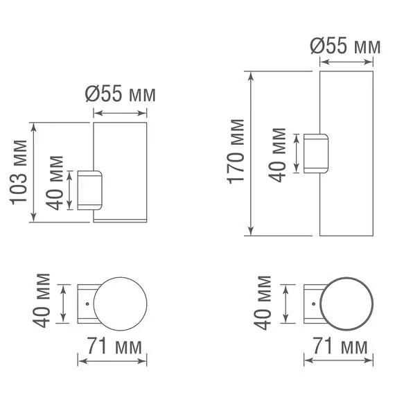 Donolux DL20282WW10B Ландшафтный светильник IP65, D55xW69xH100 мм, 10Вт, 3000К, черный, изображение 5