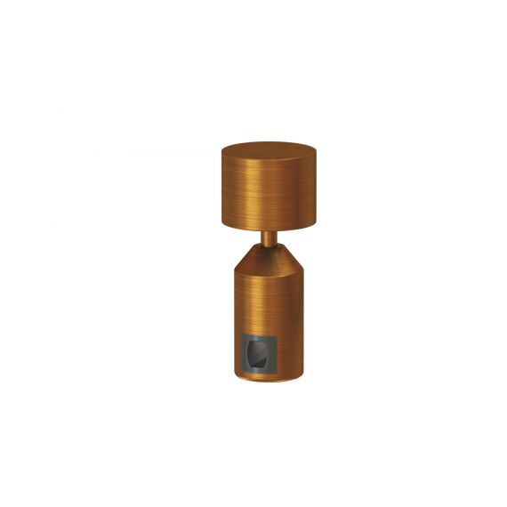Donolux Power Connector H95 BBr DL20225 Donolux Magnet Modular System «CODE 1.2», адаптер с подводом питания на стойке, H94,5мм, темная брон