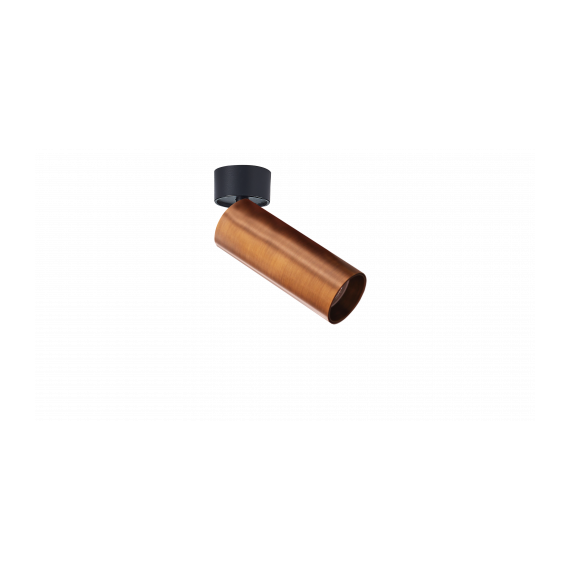 Donolux DL18895R1BBronze ST Накладной светильник, поворотный GU10, D57хH195мм, IP20, черный-бронза, без лампы