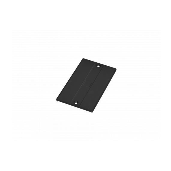 Donolux DL010318C Крышка для прямого токоподвода, черная