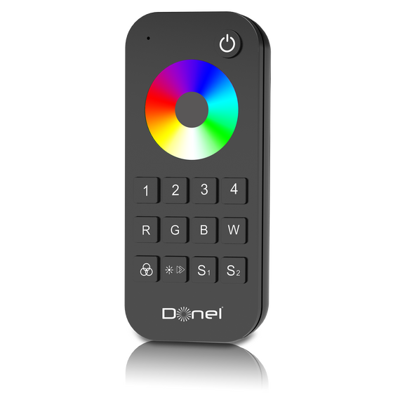 Donolux DN18301RGBRC RGBW пульт дистанционного управления, 4 зоны, изображение 3