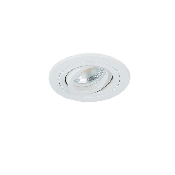 Donolux DL1521R1W Светильник встраиваемый, поворотный круглый, GU10, D92хH54мм, IP20, белый, без лампы, изображение 3