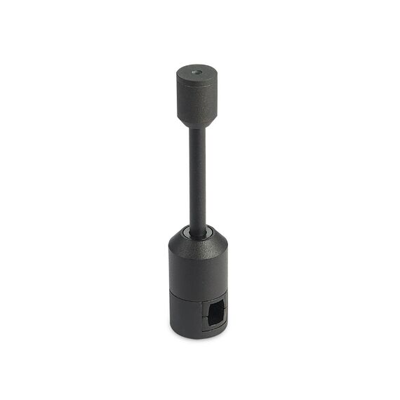 Donolux Single Stand H135 B DL20224 Donolux Magnet Modular System «CODE 1.2», стойка с одиночным фиксатором, H135 мм,  черный, изображение 3