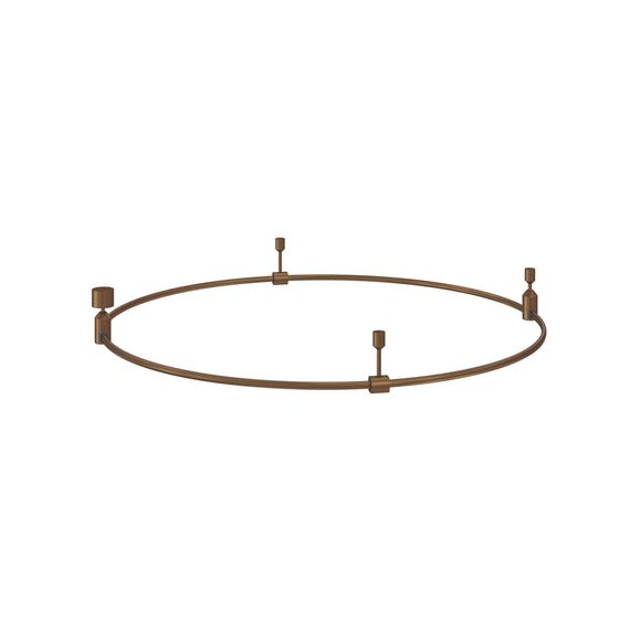 Donolux DL20225D800A B.Bronze Donolux Magnet Modular System «CODE 1.2», D800хH95 мм, DC24V, круглое основание для модульных светил, изображение 2