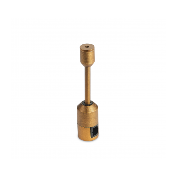 Donolux Single Stand H135 BBr DL20224 Donolux Magnet Modular System «CODE 1.2», стойка с одиночным фиксатором, H135 мм,  темная бронза