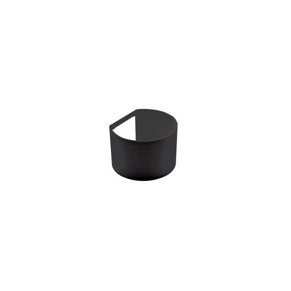 Donolux DL20121CoverRB Круглая накладка для базы DL20121Base, L140 W115 H100мм, черная, изображение 3
