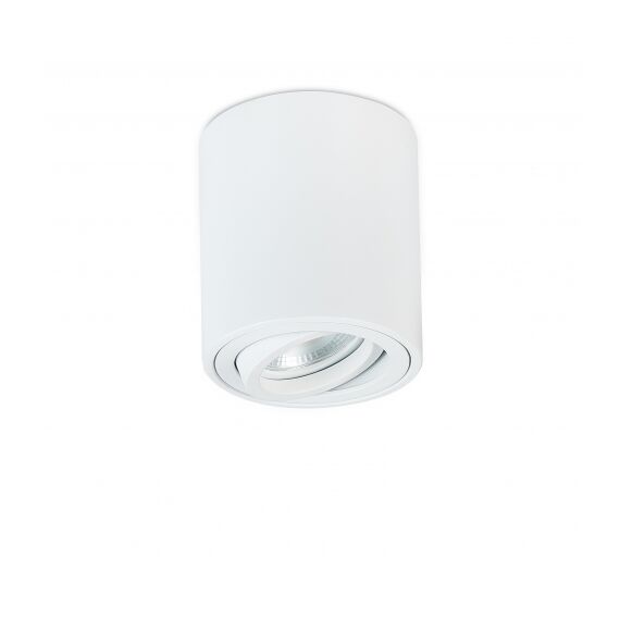 Donolux DL18613R1W Накладной светодиодный светильник, GU10, D80хH90 мм, IP20, белый, без лампы