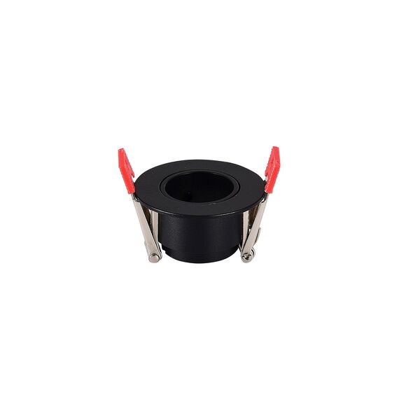 Donolux Recessed mounting 2B Встраиваемое основание с бортиком LIGHT WAVE, D50xH29 мм, монтажный диаметр D45 мм, металл, черный, изображение 3