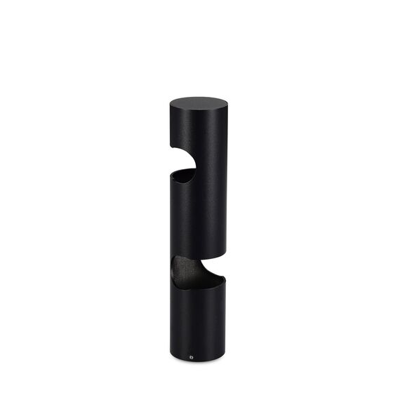 Donolux Surface mount 190VB2 Вертикальный накладной держатель (двойной) LIGHT WAVE, D42xH190 мм, металл, черный, изображение 3