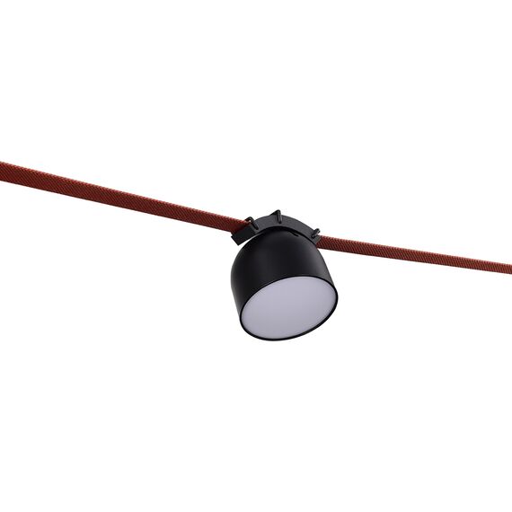 Donolux DL18964R12W1B Светильник для Sling System, INVERS, 12Вт, D100xH107 мм, черный, изображение 2