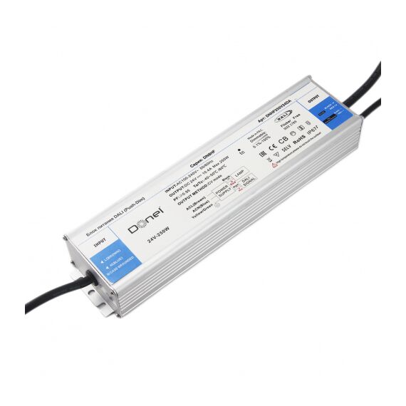 Donolux DNHF250V24DA Блок питания DALI,с функцией Push-Dim, PFC >0.95, 250Вт