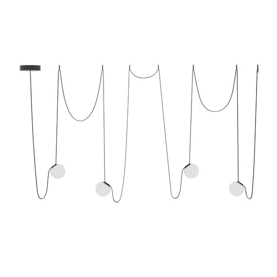 Donolux DL18965R10W1B Светильник для Sling System, BUBBLE, 10Вт, D150xH147 мм, черный, изображение 7
