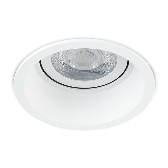 Donolux DL18901R12W1W50 Светильник встраиваемый, поворотный круглый, 12Вт, 3000К, 1026Лм, D84*H63мм, IP20,  белый, изображение 2