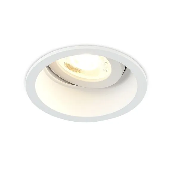 Donolux DL18901R7W1W50 Светильник встраиваемый, поворотный круглый, 7Вт, 3000К, 670Лм,  D80*H53мм, IP20, белый, изображение 4