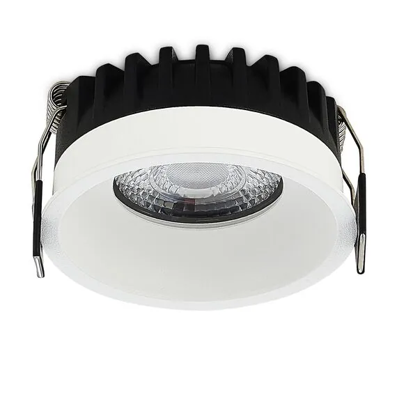 Donolux DL20761R10W1WTriac Светильник встраиваемый CRATER, 10W, 896Lm, 3000K, D82хH40мм, IP20, белый, изображение 2