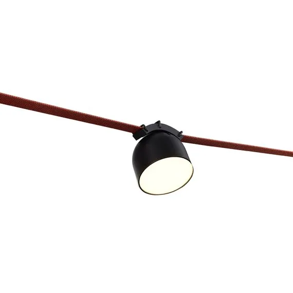 Donolux DL18964R12W1B Светильник для Sling System, INVERS, 12Вт, D100xH107 мм, черный, изображение 4