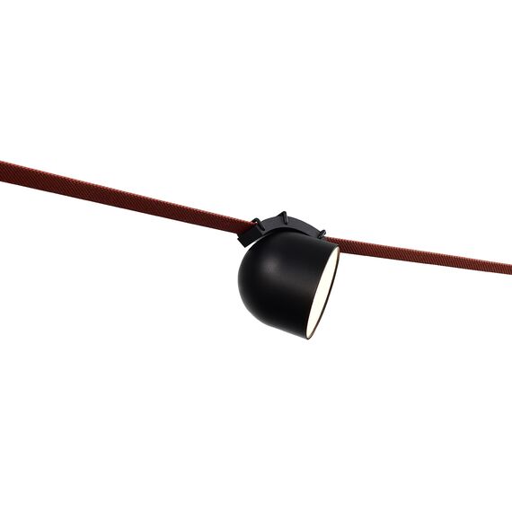 Donolux DL18964R12W1B Светильник для Sling System, INVERS, 12Вт, D100xH107 мм, черный, изображение 5