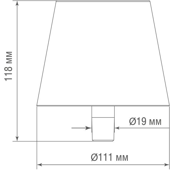 Donolux DL20701BW1SG Светодиодный светильник IQ, 2Вт, матовый серый, изображение 8