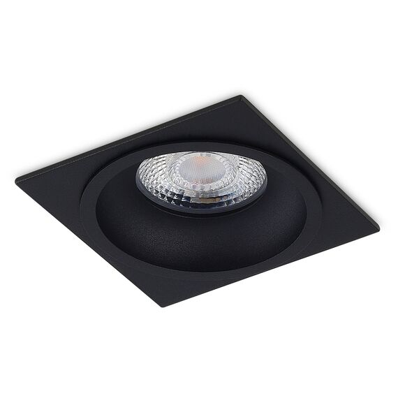 Donolux DL20761R10W1BTriac Светильник встраиваемый CRATER, 10W, 876Lm, 3000K, D82хH40мм, IP20, черный, изображение 6