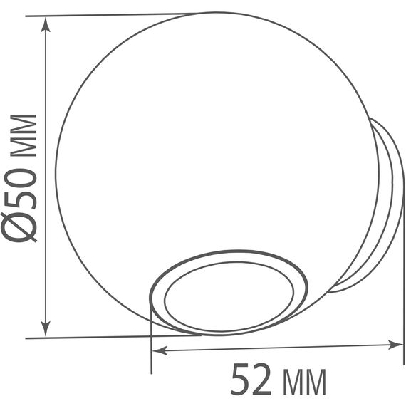 Donolux DL20791W2W Светодиодный магнитный светильник для Base DL20791W300, 2Вт, 3000K, D50*W52мм, белый, изображение 8
