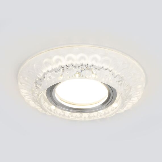 Elektrostandard a049344 7247 MR16 СL Светильник встраиваемый прозрачный