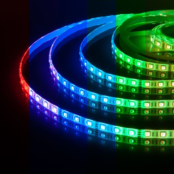 Elektrostandard a034876 5050 12V 60Led 14,4W IP65 RGB Лента светодиодная 60Led 14,4W IP65 мульти, изображение 2