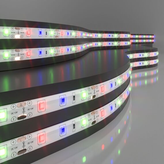 Elektrostandard a050579 2835 12V 60Led 4,8W IP65 RGB Лента светодиодная 60Led 4,8W IP65 RGB