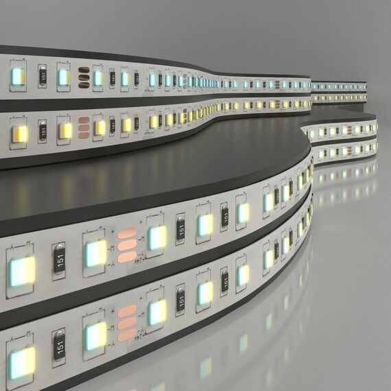 Elektrostandard a053674 5050 24V 60Led 10W IP20 Лента светодиодная 60LED 10W IP20 MIX 3300/6500 теплый белыйхолодный белый