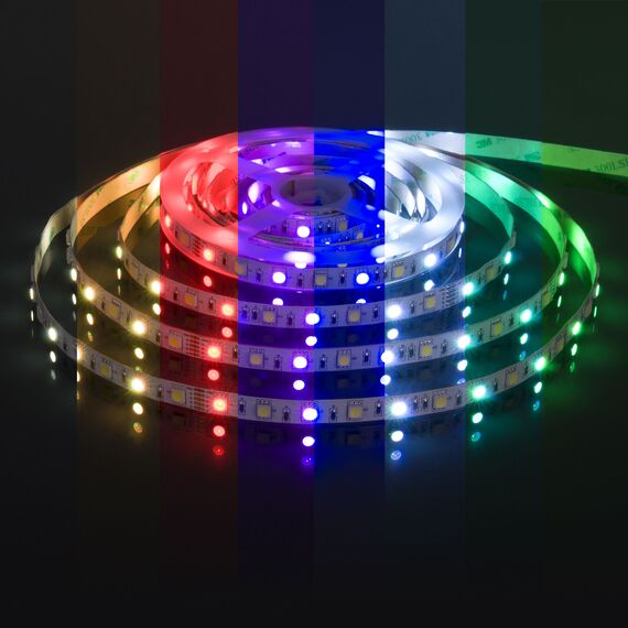 Elektrostandard a053731 Лента светодиодная 60Led 14,4W IP20 RGB 6500K холодный белый (5050+5050 24V 60Led 14,4W IP20 RGBW), изображение 2