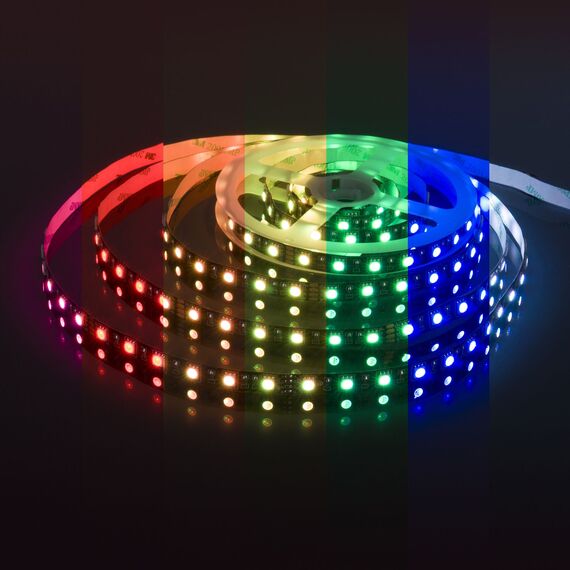 Elektrostandard a053681 5050 24V 60Led 14,4W IP20 RGB Black Лента светодиодная 60Led 14,4W IP20 мульти, изображение 2