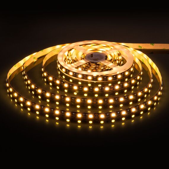 Elektrostandard a053682 5050 24V 60Led 14,4W IP20 Black Лента светодиодная 60Led 14,4W IP20 3300K тёплый белый, изображение 2