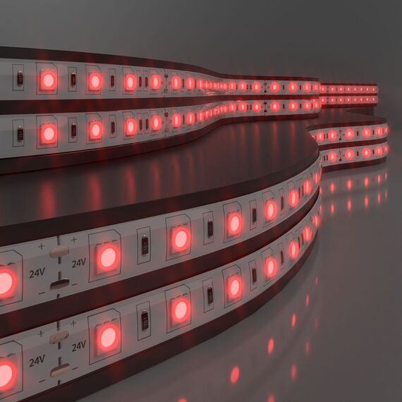 Elektrostandard a052974 5050 24V 60Led 14,4W IP65 Лента светодиодная 60Led 14,4W IP65 красный