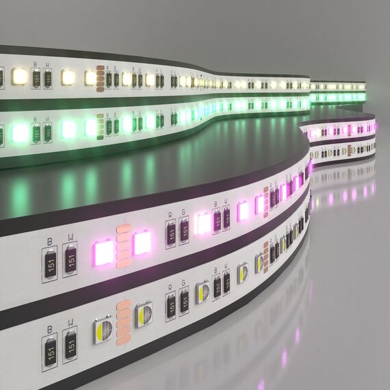 Elektrostandard a053701 5050 24V 60Led 24W IP20 RGBW Лента светодиодная 60Led 24W IP20 RGB 3300K теплый белый