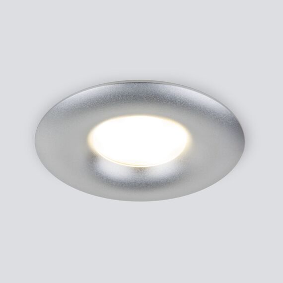 Elektrostandard a053356 123 MR16 Светильник встраиваемый серебро