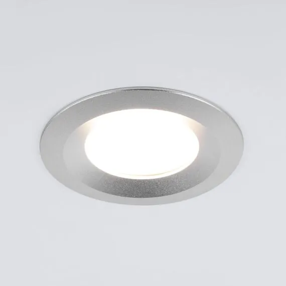 Elektrostandard a053334 110 MR16/ Светильник встраиваемый серебро