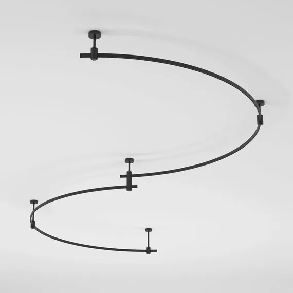Elektrostandard a067842 Esthetic Magnetic Шинопровод Round (черный) (1500?) 85217/00, изображение 4