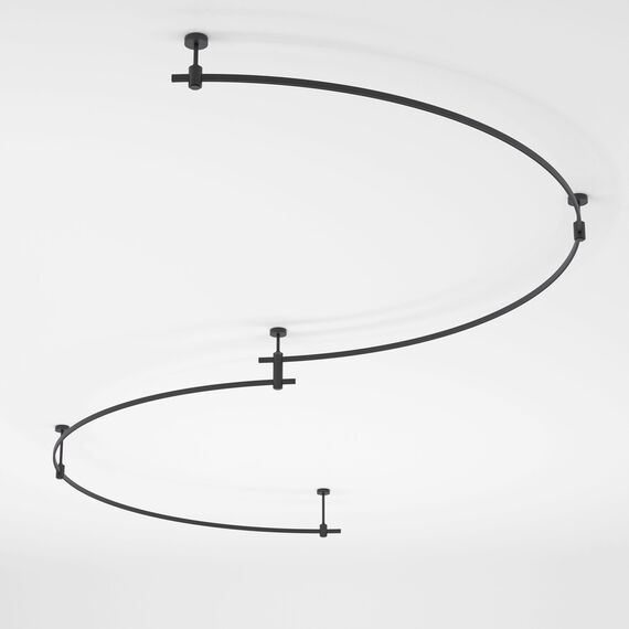 Elektrostandard a067843 Esthetic Magnetic Шинопровод Round (черный) (1800?) 85218/00, изображение 4