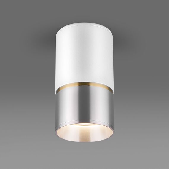 Elektrostandard a047730 DLN106 GU10 Светильник накладной белый Серебро