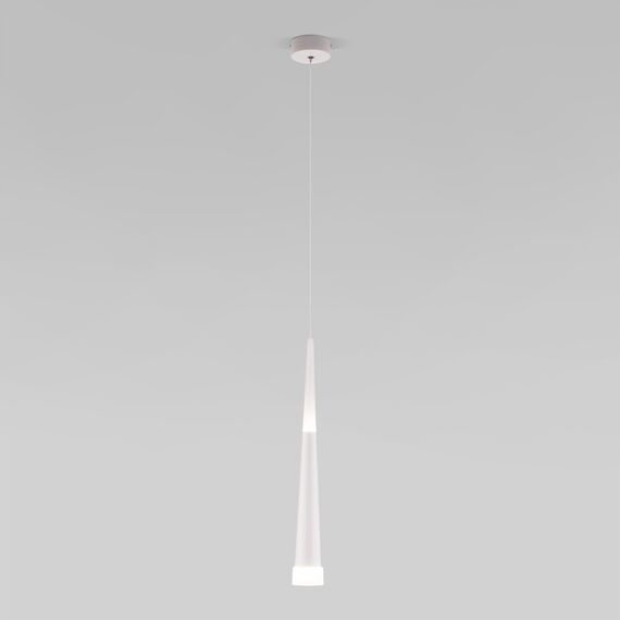 Elektrostandard a044559 DLR038 7+1W 4200K Подвсеной светодиодный светильник белый матовый