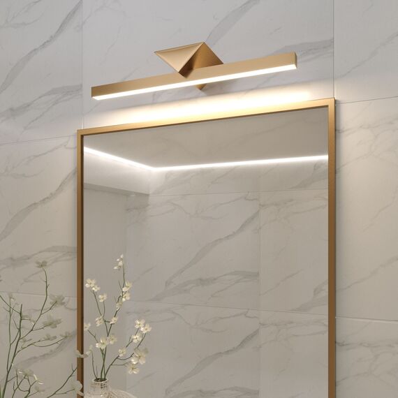 Elektrostandard a058169 40115/LED Светильник настенный светодиодный Delta LED золото, изображение 2