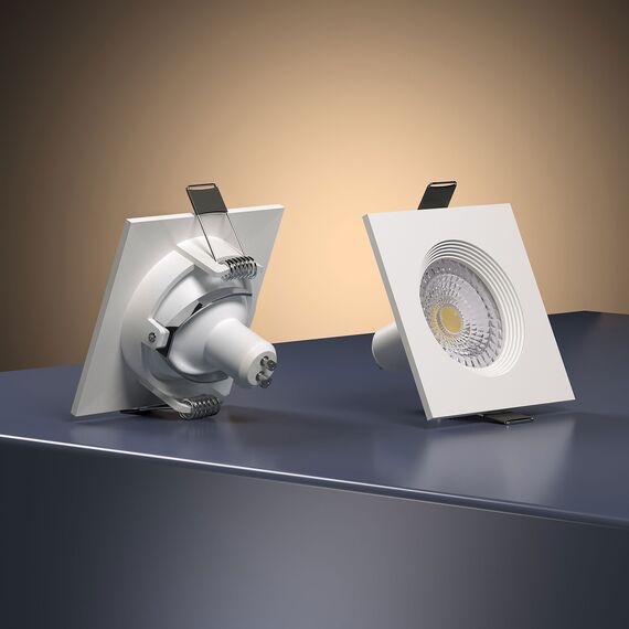 Elektrostandard a067706 25055/01 Светильник встраиваемый GU10 белый, изображение 3