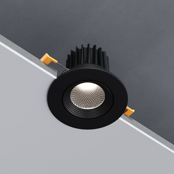 Elektrostandard a065459 25094/LED Светильник встраиваемый светодиодный черный, изображение 3