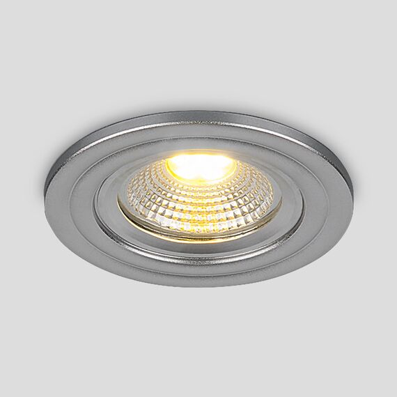 Elektrostandard a038458 9902 LED Светильник встраиваемый 3W COB SL серебро