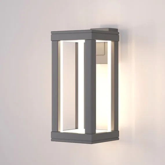Elektrostandard a051856 1527 TECHNO LED Светильник садово-парковый серый